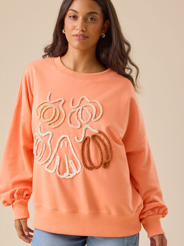 Crochet Pumpkin Pullover - TULLABEE
