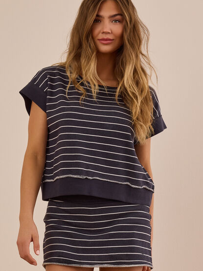 Easy Days Stripe Crew - TULLABEE