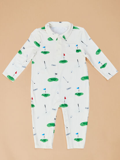 All Fore Polo Romper - TULLABEE