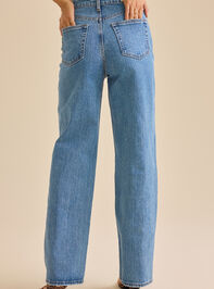 Kamari Straight Leg Jeans Detail 5 - TULLABEE