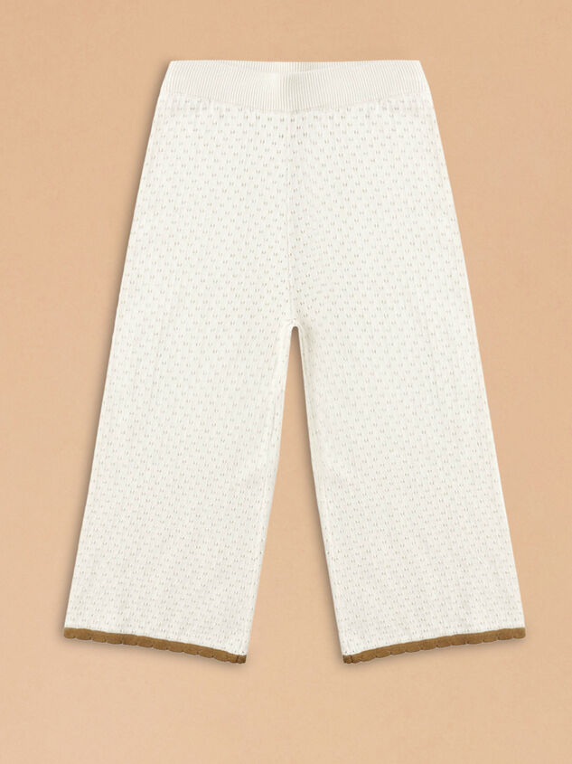 Isabella Pointelle Knit Pant By Rylee + Cru - TULLABEE