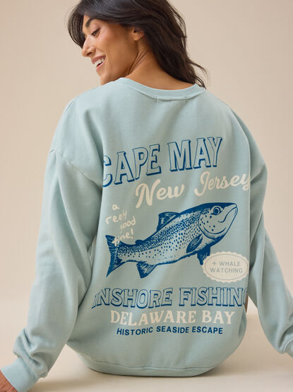 Cape May New Jersey Pullover - TULLABEE