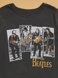 Beatles Graphic Tee Detail 2 - TULLABEE