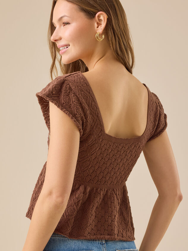 Brynlee Floral Babydoll Top Detail 5 - TULLABEE