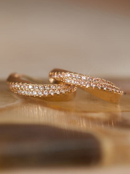 Twisted Oval Hoops - TULLABEE