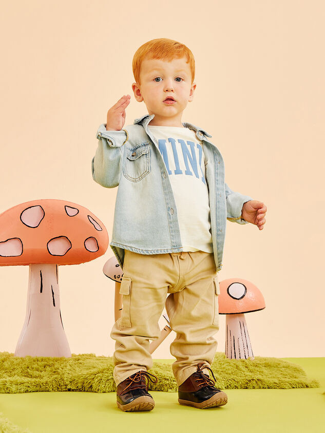 Finley Denim Button-Down - TULLABEE