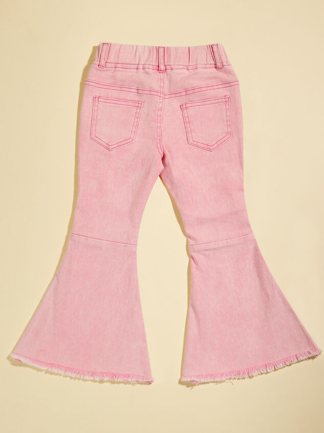 Macy Baby Denim Flares Detail 2 - TULLABEE