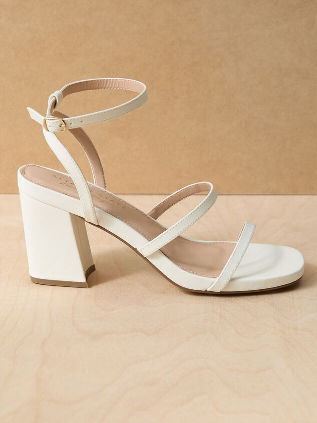 Simply Suede Strap Heels Detail 3 - TULLABEE