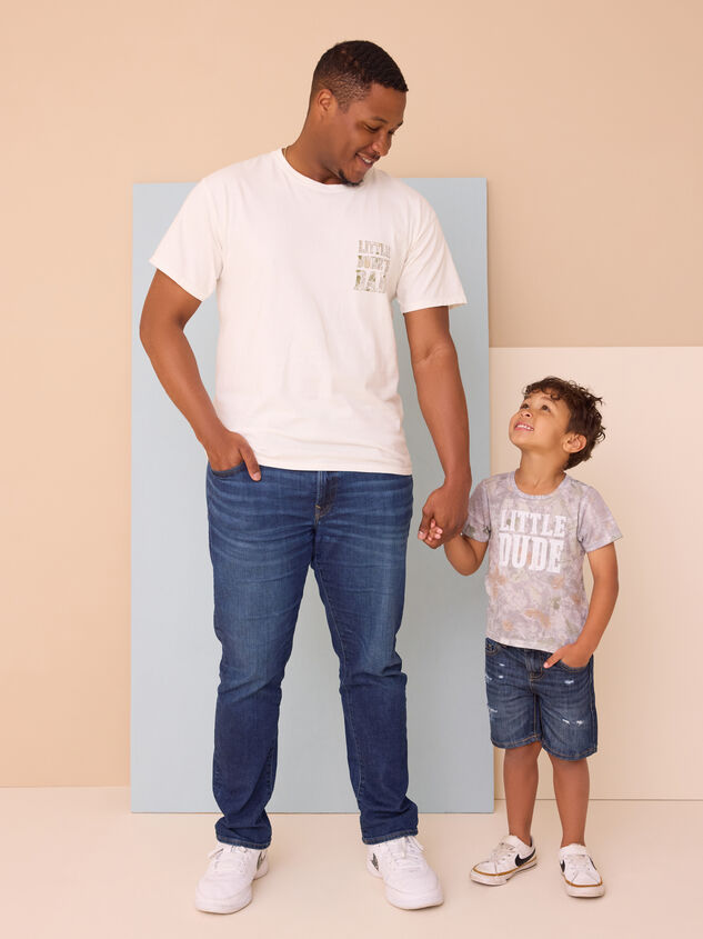 Little Dude Graphic Tee Detail 5 - TULLABEE