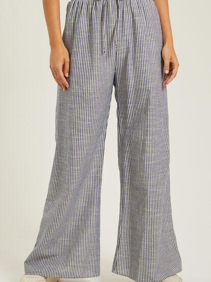 Margi Striped Pants - TULLABEE
