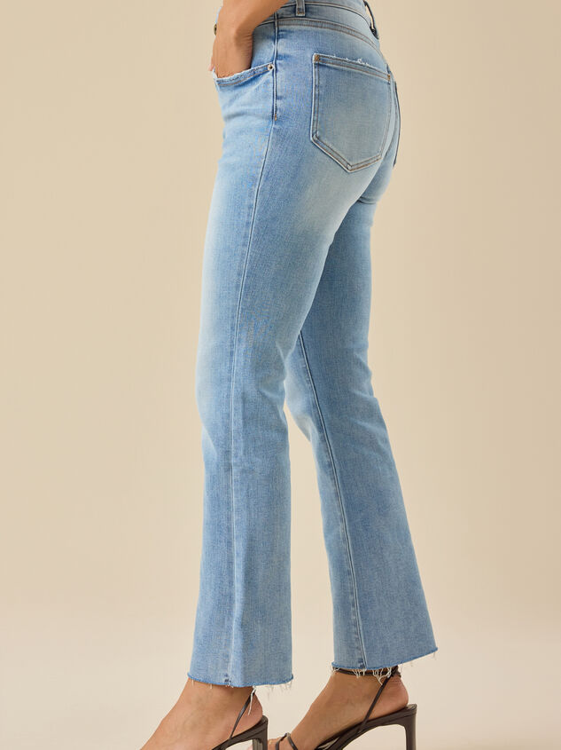 Adalee Crop Flare Jean Detail 3 - TULLABEE