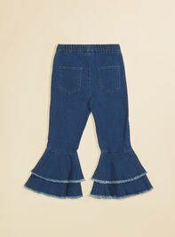 Juniper Toddler Tiered Flares Detail 3 - TULLABEE