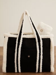 Yukon Sherpa Lined Tote Bag - TULLABEE