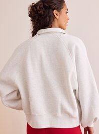 Peak Balloon Sleeve Pullover Detail 5 - TULLABEE
