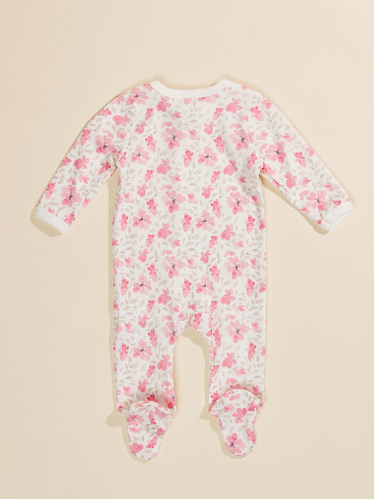 Floral Footie and Headband Set - TULLABEE