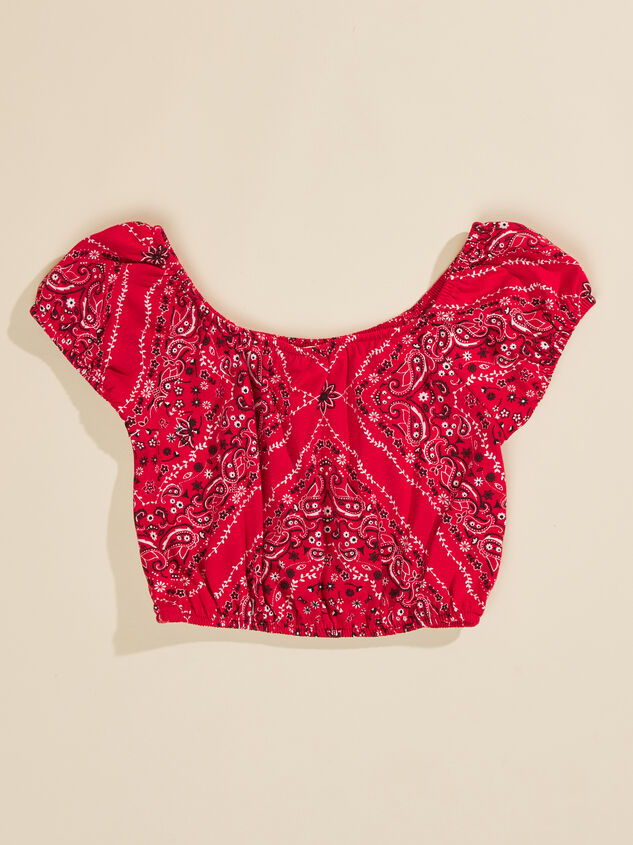 Brynlee Bandana Top Detail 1 - TULLABEE
