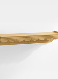 Bryn Wood Wall Shelf Detail 2 - TULLABEE