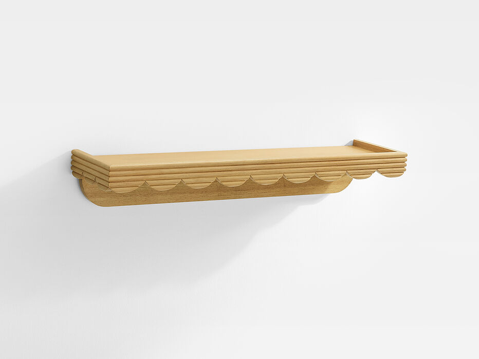 Bryn Wood Wall Shelf - TULLABEE - 