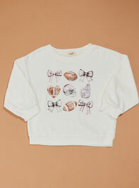 Game Day Grid Sweatshirt - TULLABEE