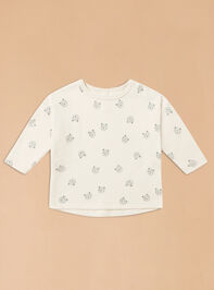 Bear Bud Relaxed Sweatshirt by Quincy Mae - TULLABEE