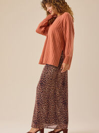 Gabby Ribbed Sweater Detail 3 - TULLABEE