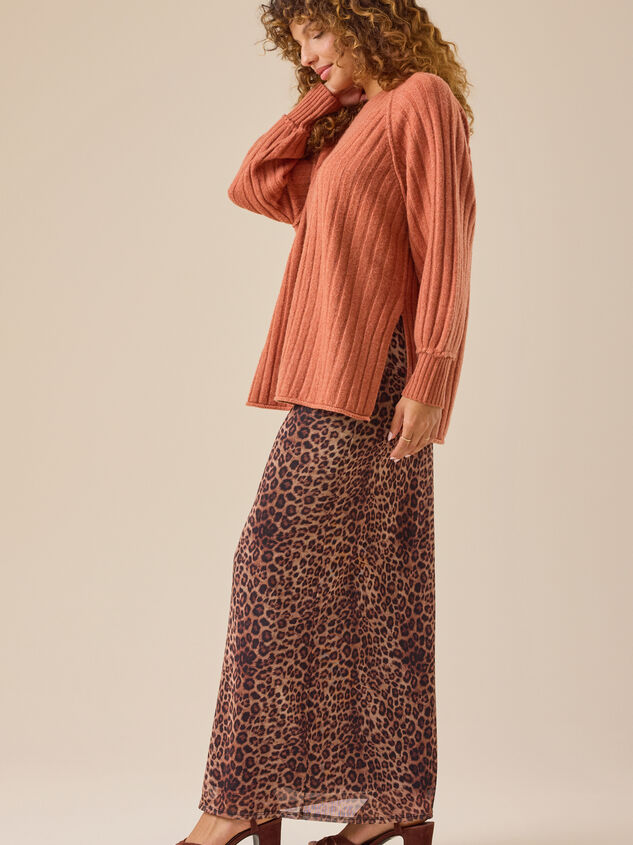 Gabby Ribbed Sweater Detail 3 - TULLABEE