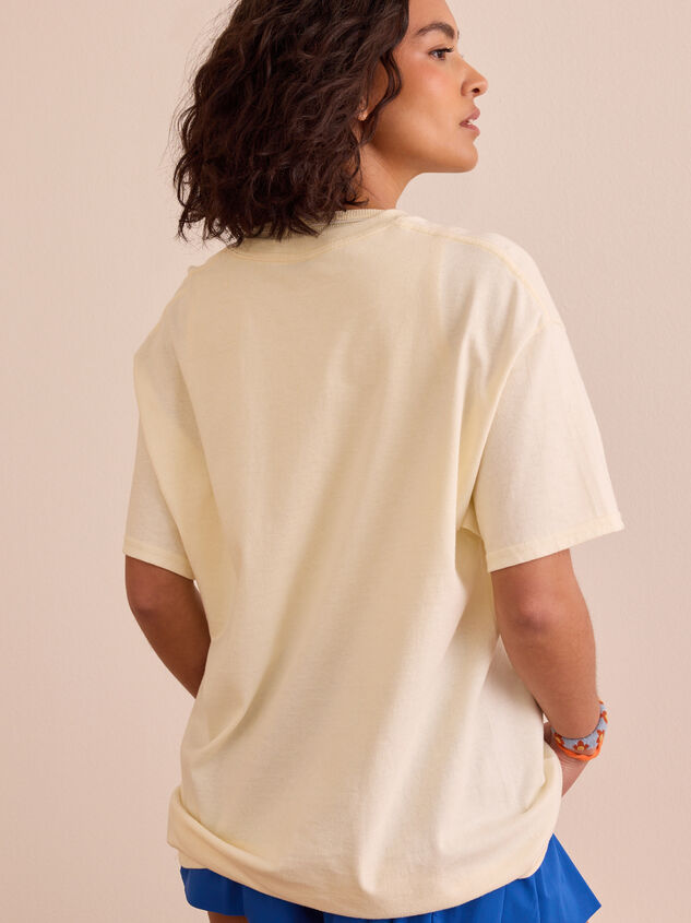 Charleston Crab Oversized Tee Detail 5 - TULLABEE