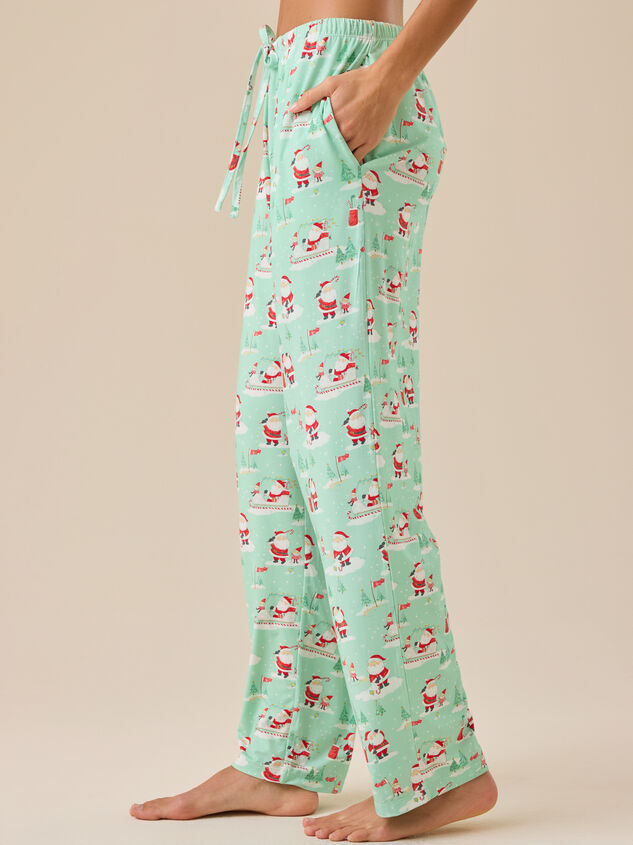 Santa's Little Caddy Adult Pant Detail 4 - TULLABEE
