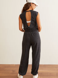 Adventure Bound Fleece Jumpsuit Detail 4 - TULLABEE