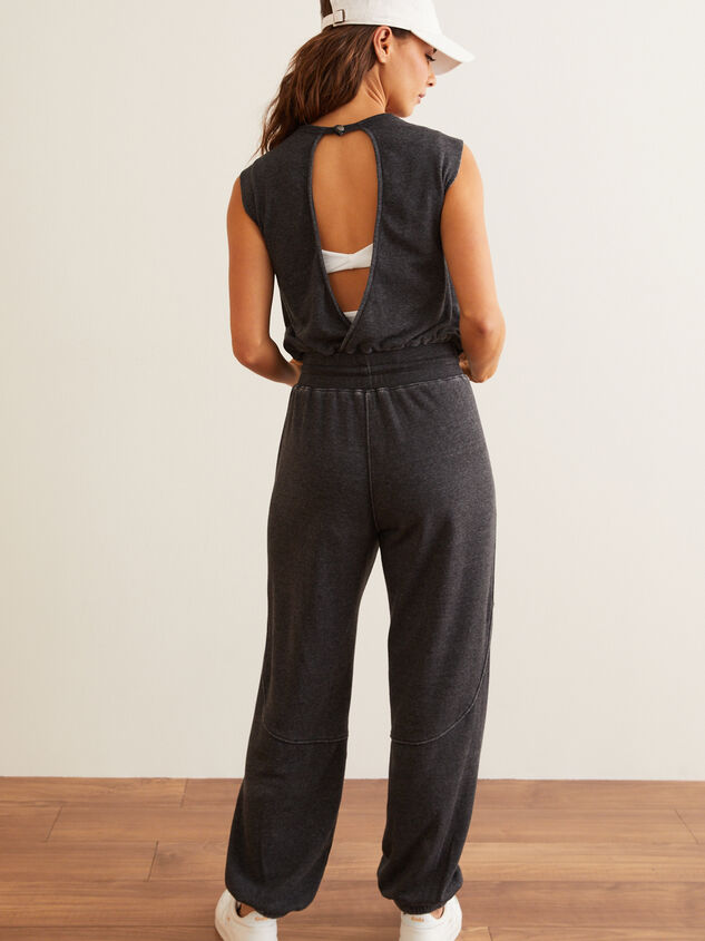 Adventure Bound Fleece Jumpsuit Detail 4 - TULLABEE