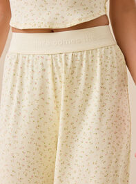 Ivy Ditsy Floral Wide Leg Pants Detail 2 - TULLABEE