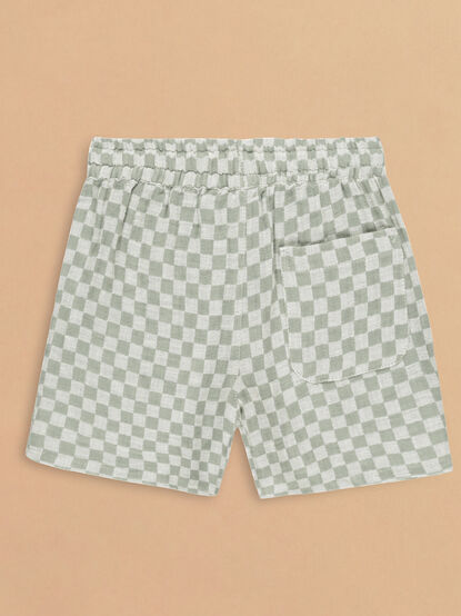 Sammy Check Bermuda Short by Rylee + Cru - TULLABEE