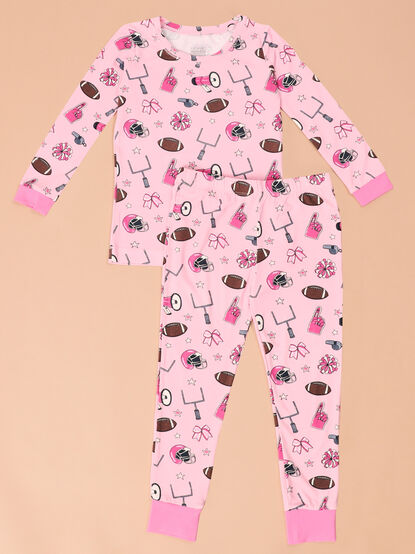 Kickoff Kisses Lounge Set - TULLABEE