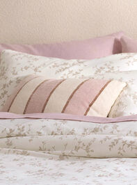 Coral Bell Pillow Detail 4 - TULLABEE