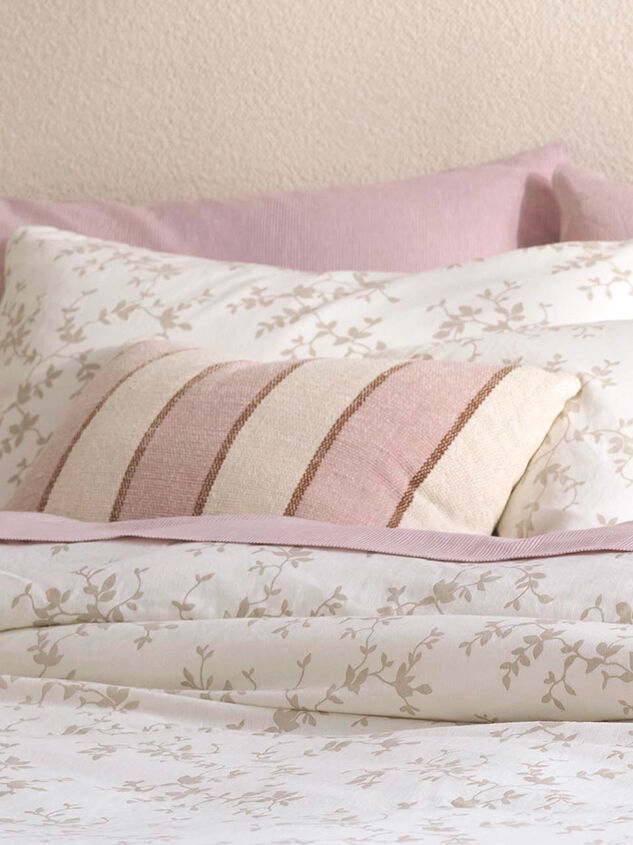 Coral Bell Pillow Detail 4 - TULLABEE