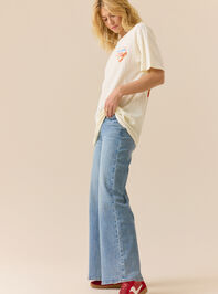 Fresh Catch Maine Oversized Tee Detail 5 - TULLABEE