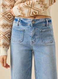 Maclyn Wide Leg Jean Detail 5 - TULLABEE