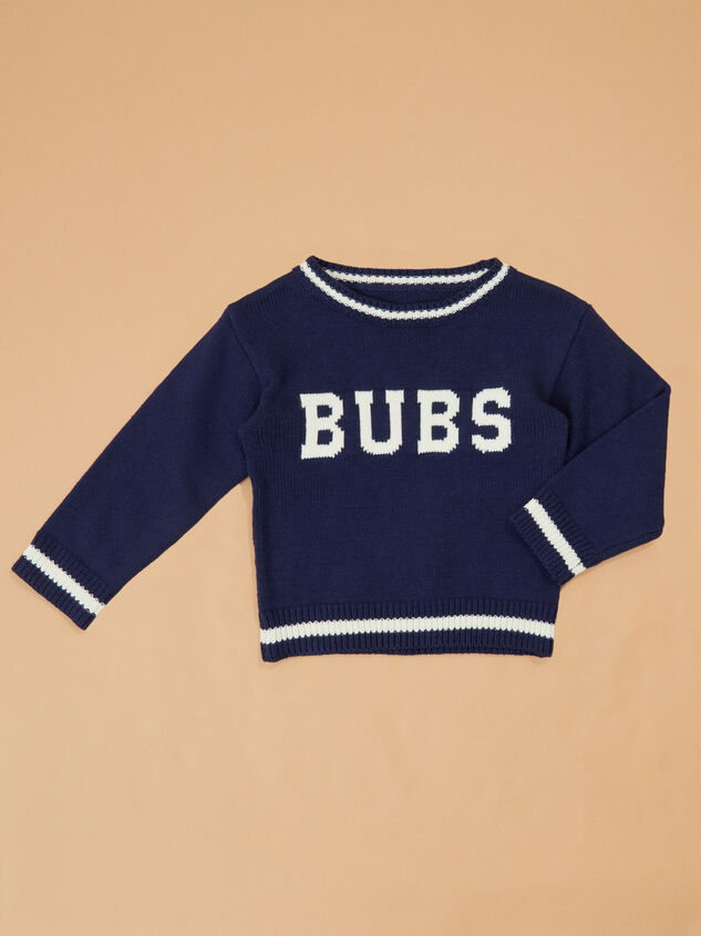 Bubs Collegiate Sweater - TULLABEE
