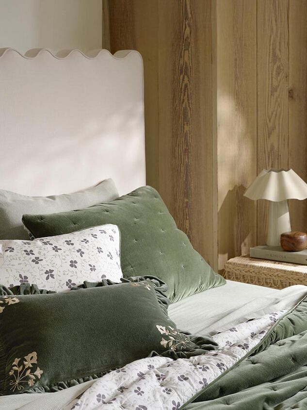 Lily Upholstered Bed Detail 2 - TULLABEE