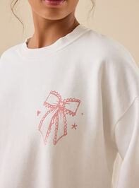 God is Good Crewneck Detail 2 - TULLABEE