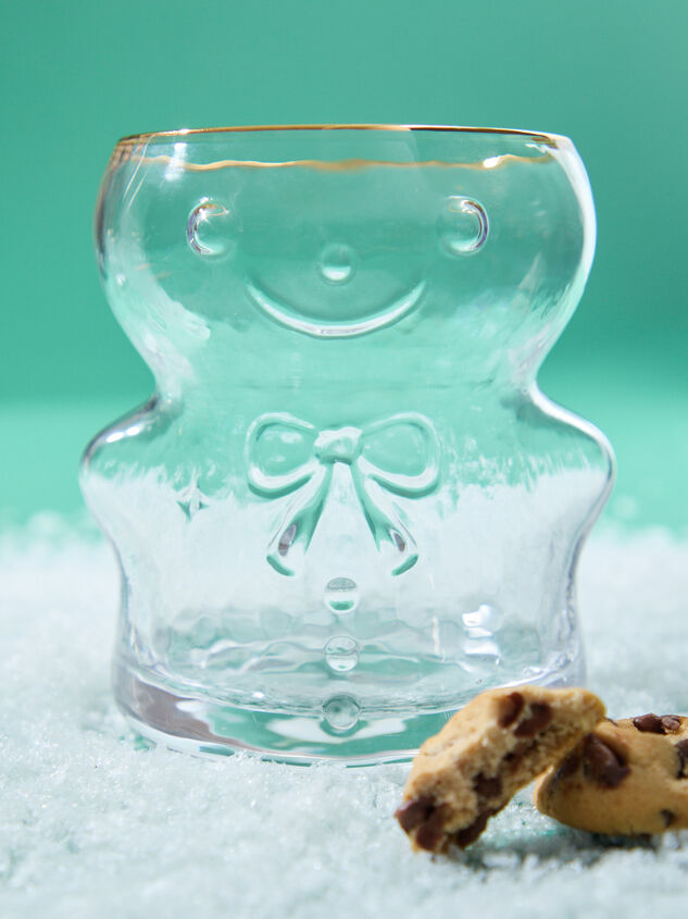 Gingerbread Man Wine Glass Detail 3 - TULLABEE