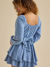 Iris Crossover Waist Romper Detail 2 - TULLABEE