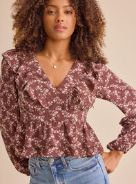 Joan Floral Babydoll Top - TULLABEE