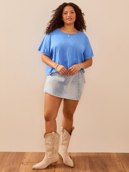 Michaela Boxy Tee - TULLABEE