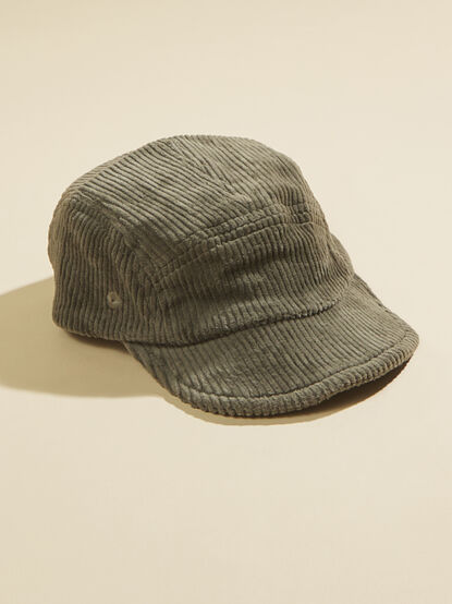 Oliver Corduroy Flat Cap by Quincy Mae - TULLABEE