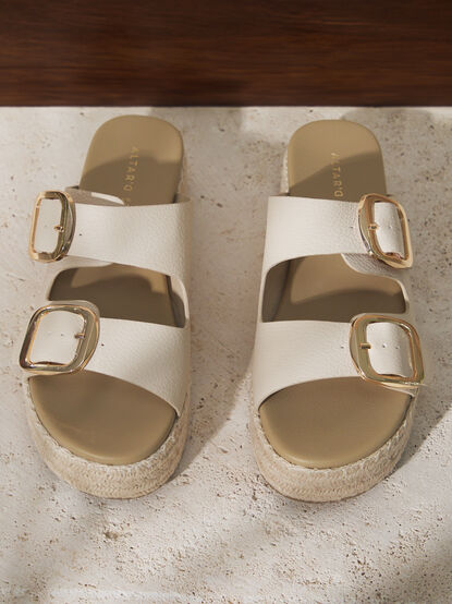 Andi Buckle Sandals - TULLABEE