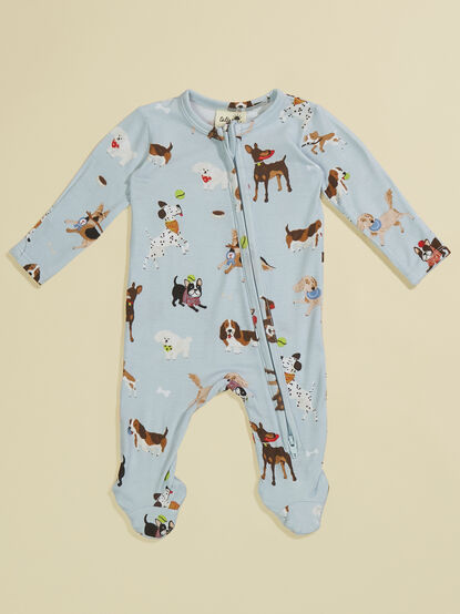 Playful Pups Footie - TULLABEE