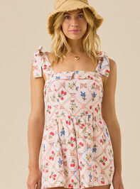 Mykonos Printed Romper Detail 2 - TULLABEE