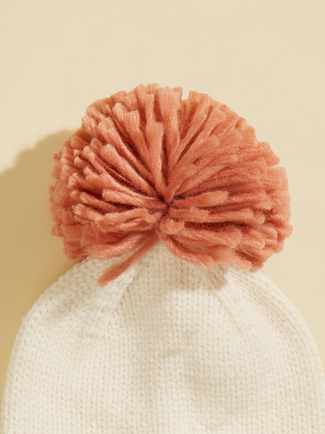 Mini Stitch Beanie Detail 2 - TULLABEE