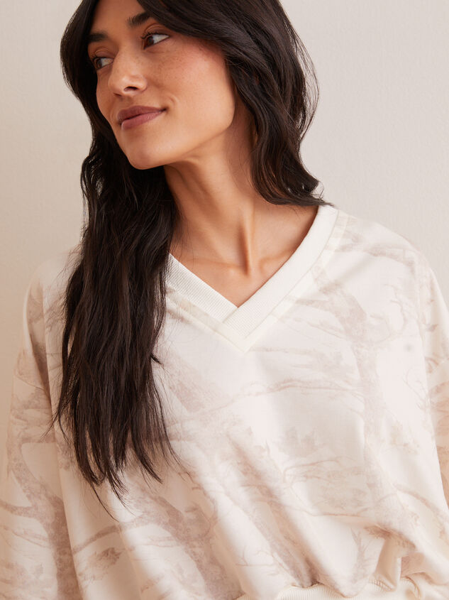 Camo Crush Pullover Detail 3 - TULLABEE